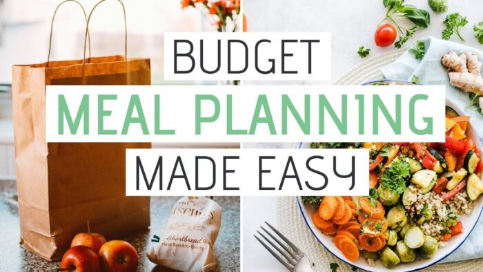 How To Make A Budget Meal Plan?